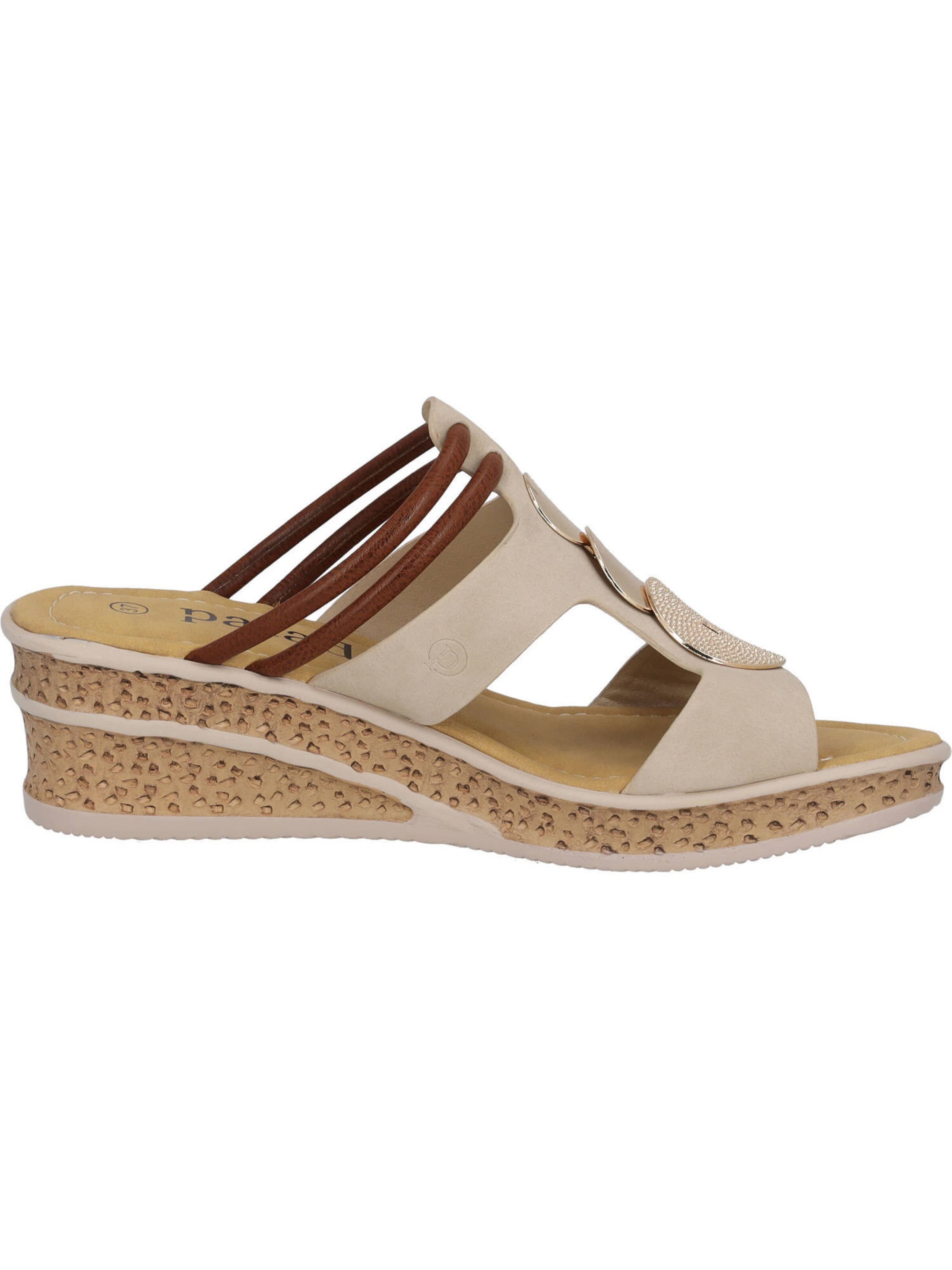 Palado Pantoletter 'Siolma' i beige