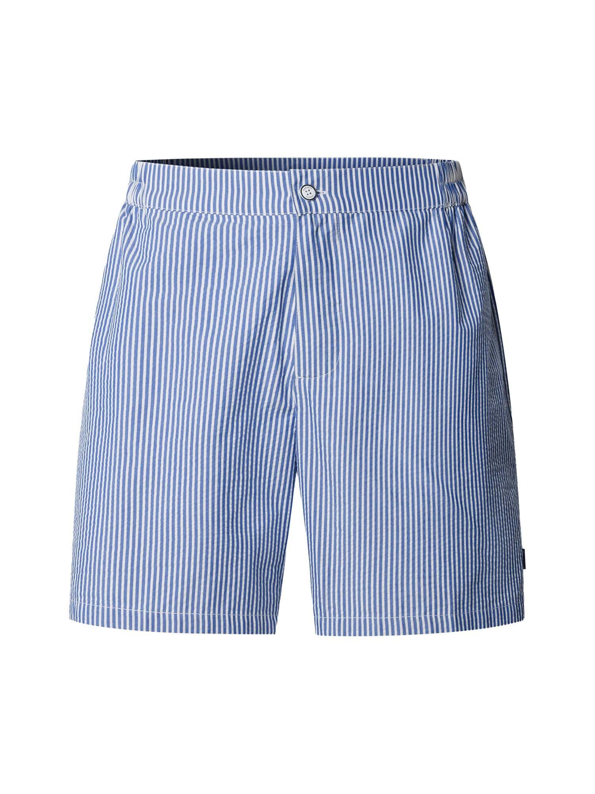 Shorts de bain Hackett London en bleu : devant