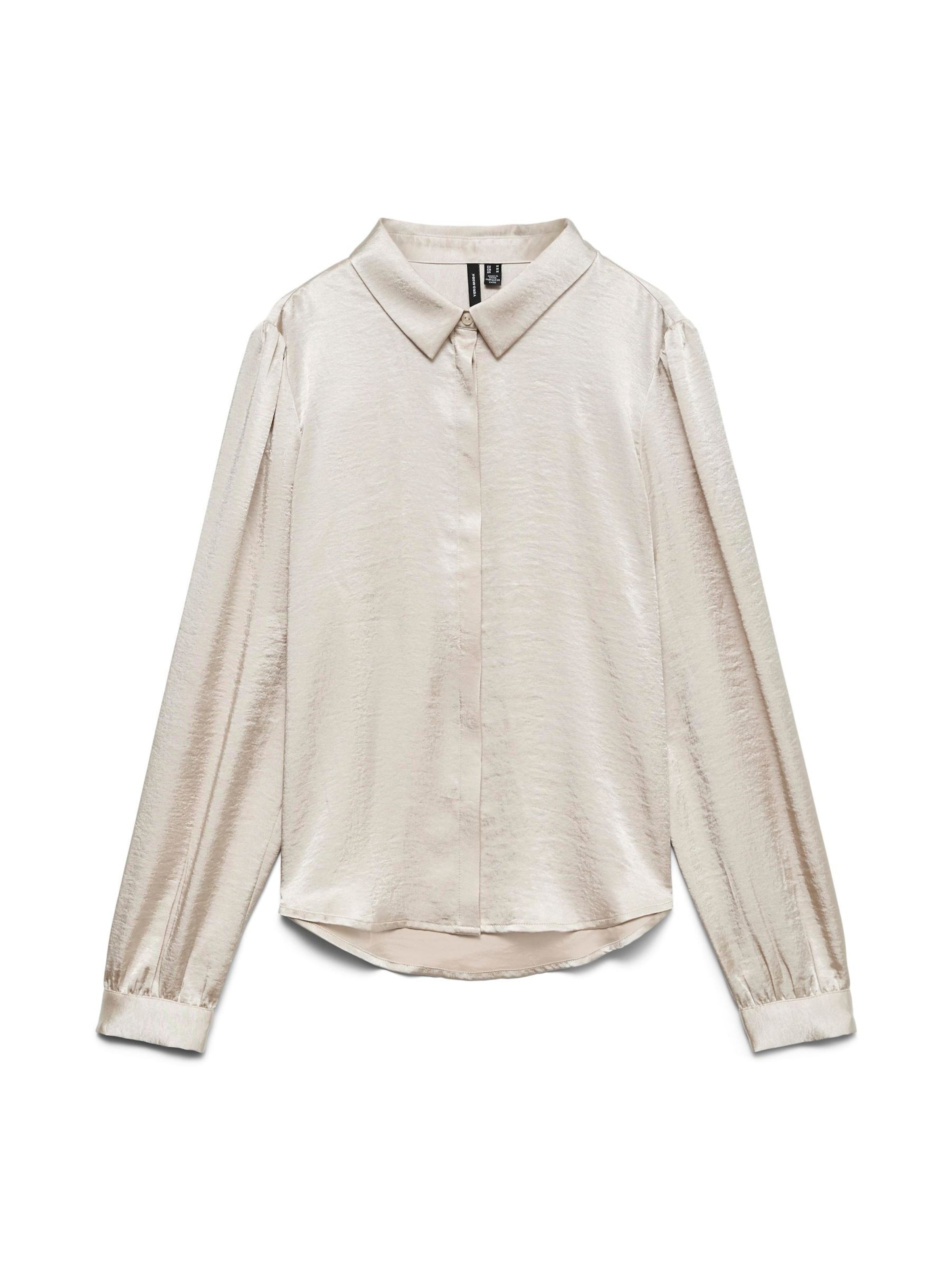 VERO MODA Blouse 'VMTina' in Grey: front
