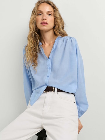 Chemisier 'Jennias' Pepe Jeans en bleu : devant