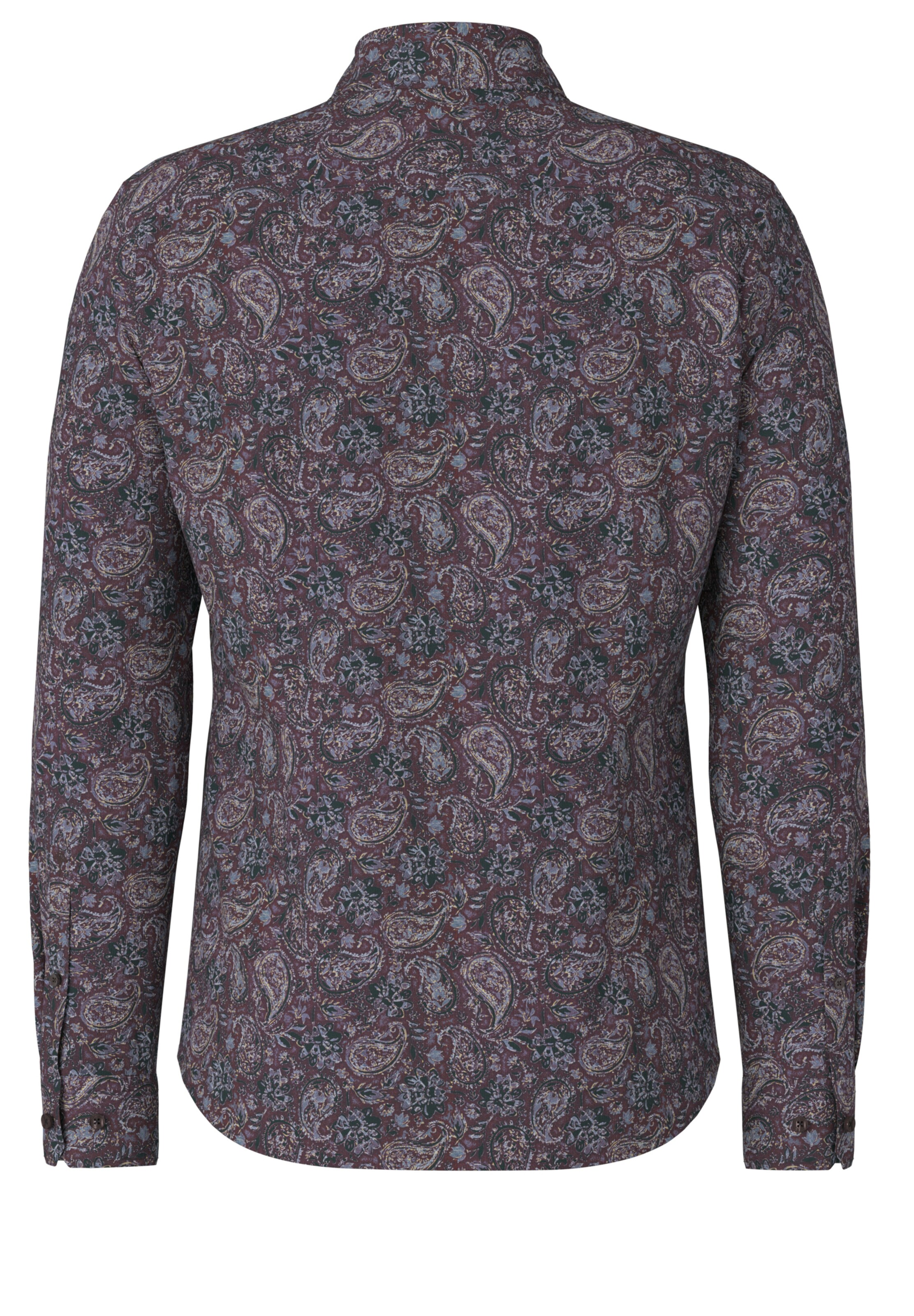 JOOP! Slim fit Button Up Shirt 'Pares2' in Red