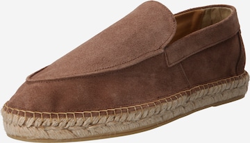 Espadrilles ABOUT YOU x Kevin Trapp en marron : devant