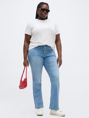 ONLY Carmakoma - regular Vaquero 'CARLAUREN' en azul