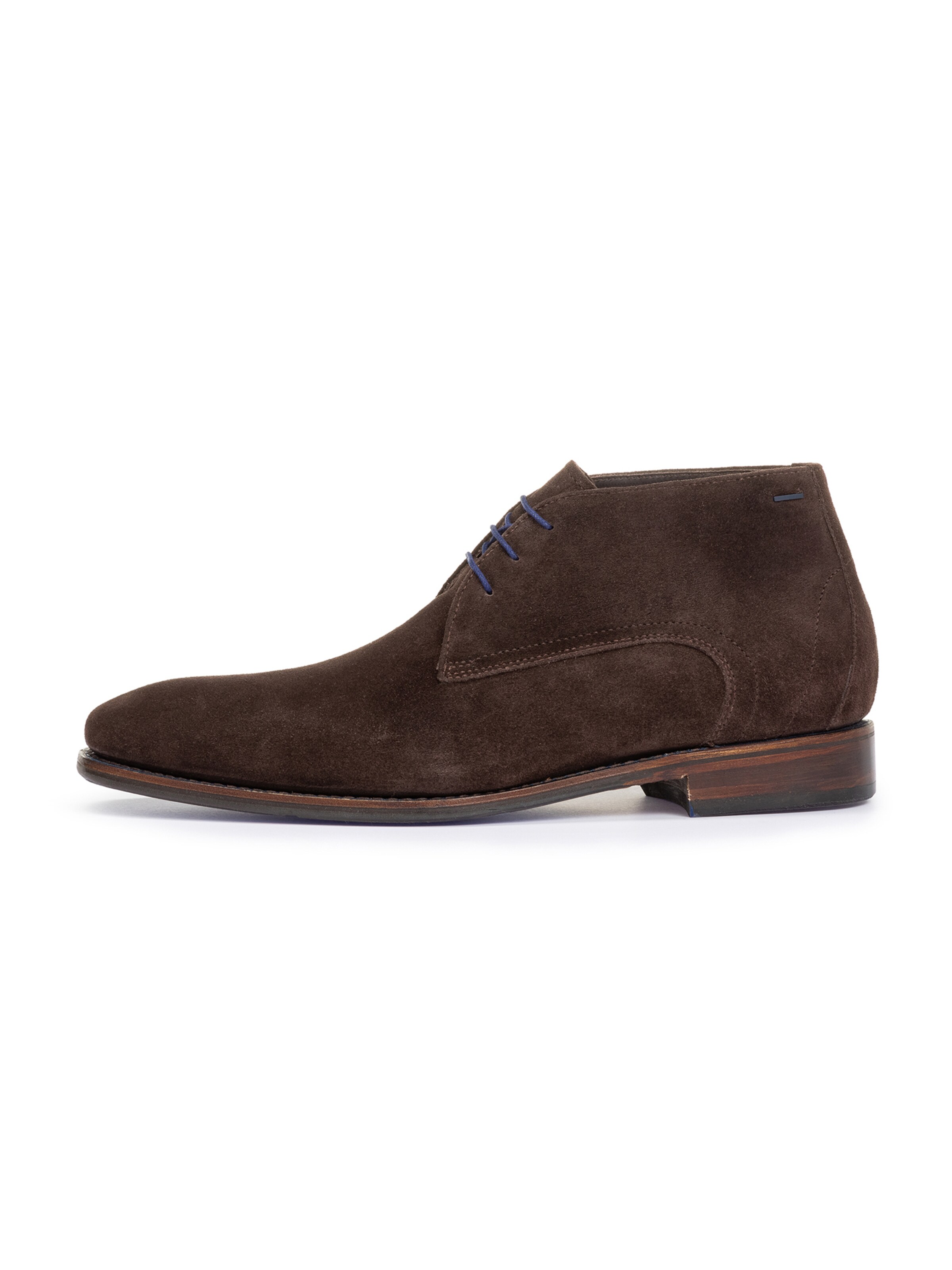 Floris van Bommel Chukka Boots 'De Loper 15' in Dunkelbraun