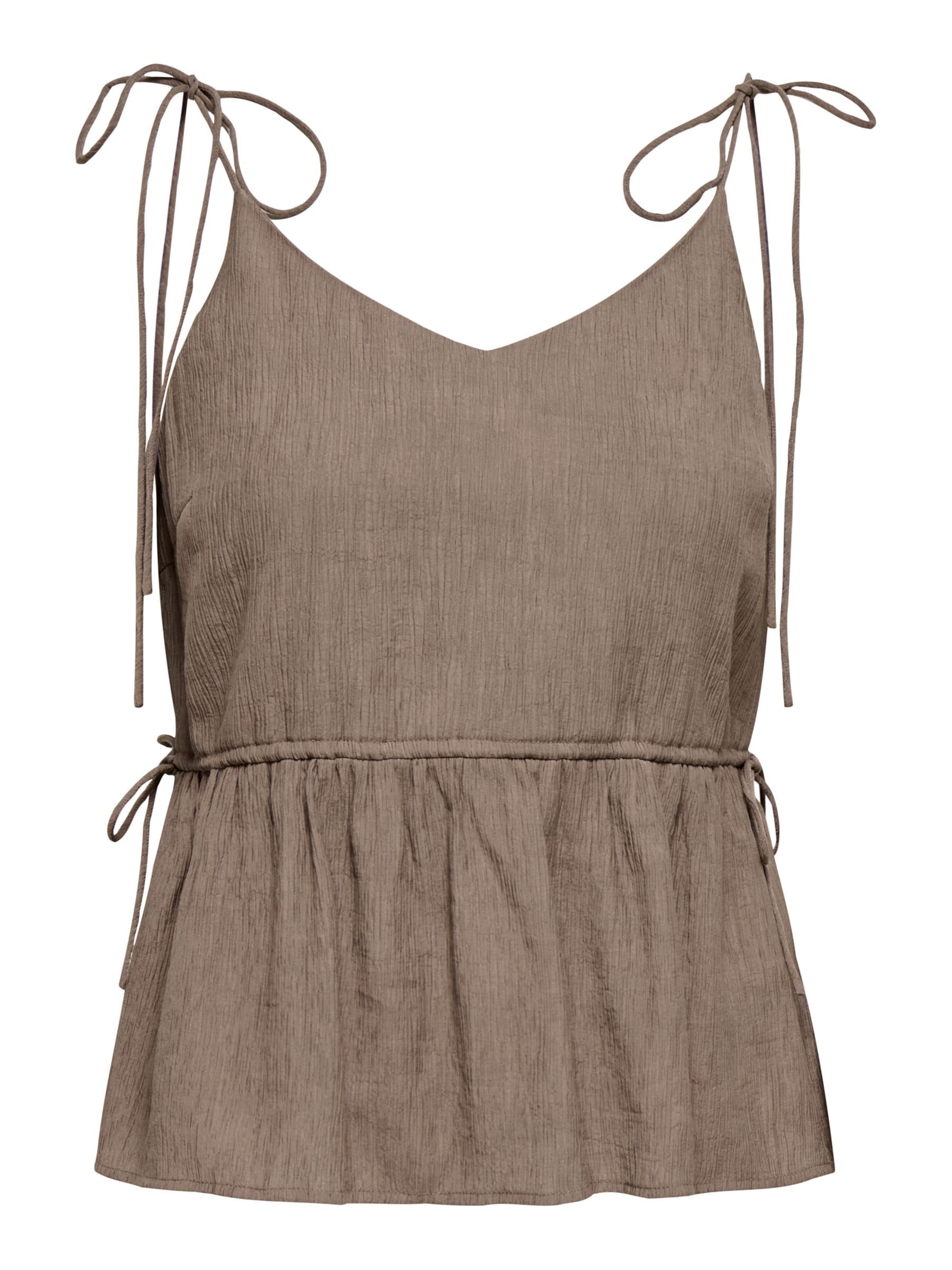 Haut 'ONLNele' ONLY en marron : devant