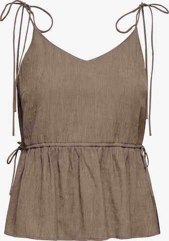 Haut 'ONLNele' ONLY en marron : devant