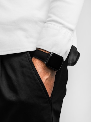 HIRSCH Armbänder - Reloj digital 'Arne for Apple Watch' en negro