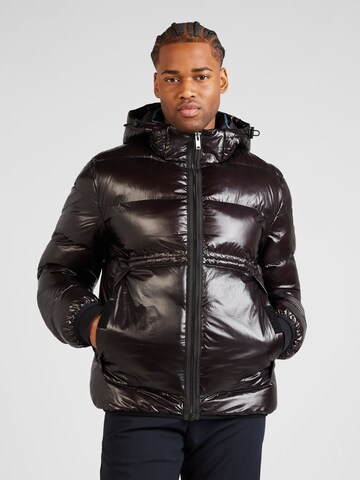 Veste d’hiver 'Okobra' BOSS en noir : devant