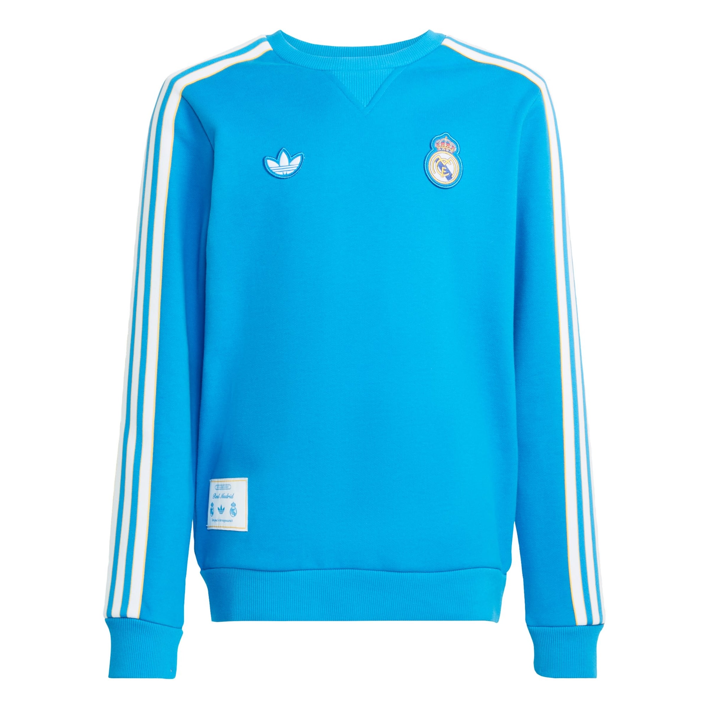 Felpa 'Real Madrid Terrace Icons' di ADIDAS ORIGINALS in blu: frontale