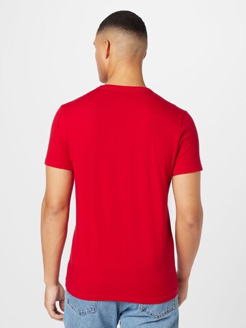 T-Shirt HOLLISTER en rouge