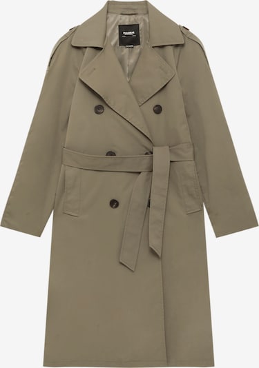 Pull&Bear Płaszcz przejściowy w kolorze khakim, Podgląd produktu