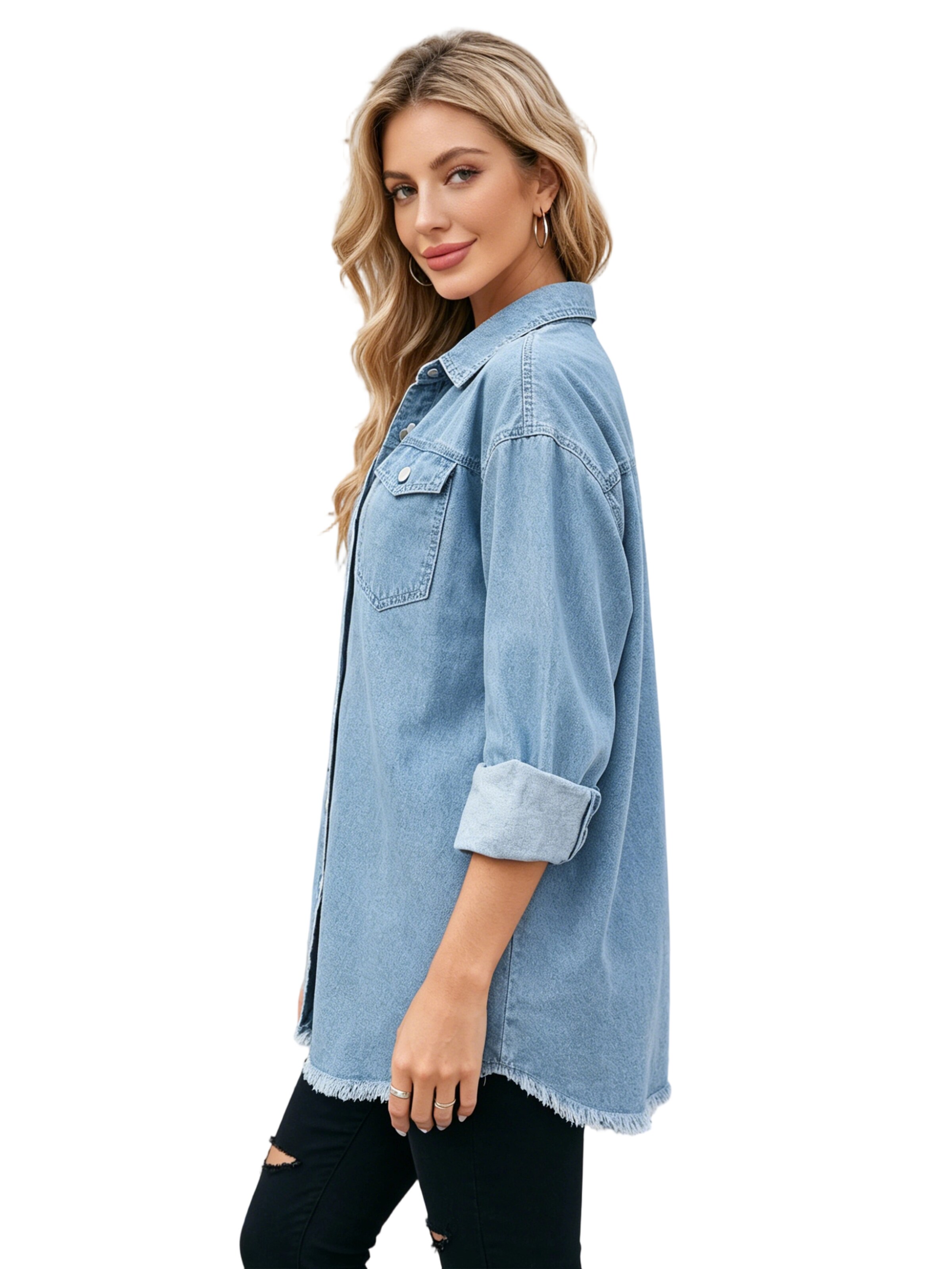 Yesfashion Bluse‌‌‌‌‌‌‌‌‌ in Blau
