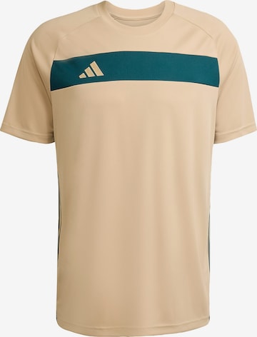 ADIDAS PERFORMANCE Funktionsshirt 'Tiro 25 Essentials' in Beige: Vorderseite