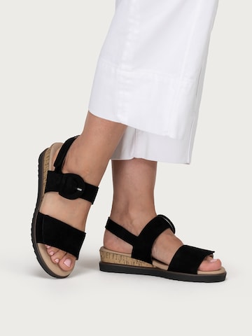 VITAFORM Sandale in Schwarz