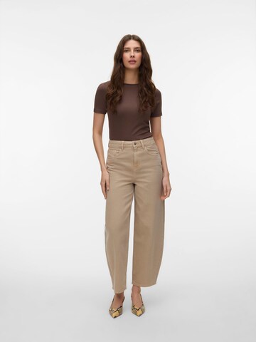 VERO MODA Shirt 'VMPanda' in Brown
