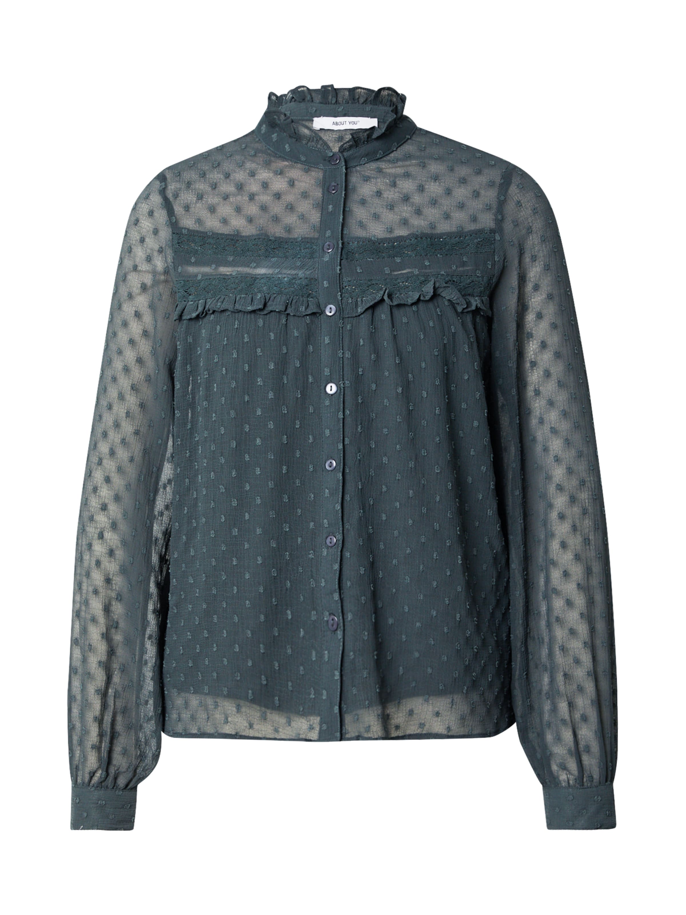 ABOUT YOU Blouse 'Rose' in Green: front