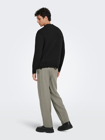 Only & Sons Pullover '22034238'‌‌‌‌‌‌‌‌ in Schwarz
