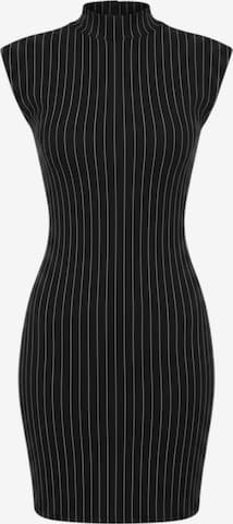 Robe WOMAN VISION en noir : devant