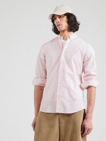 Polo Ralph LaurenSlim Fit Košulja - roza boja: prednji dio