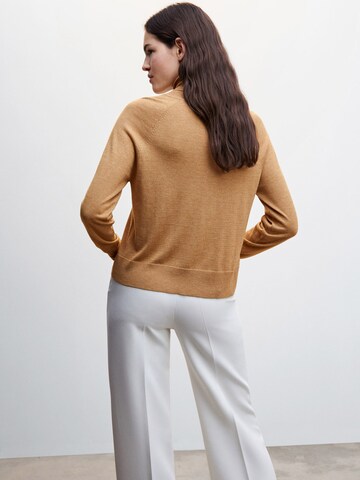 MANGO Pullover  'LUCCAC' in Braun