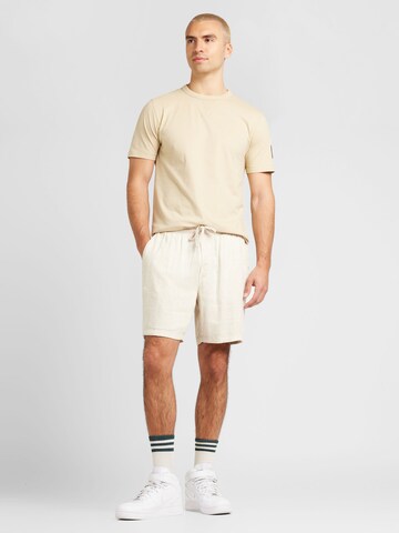 Only & Sons Regular Pants 'TEL' in Beige