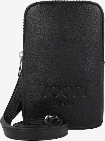 JOOP! Jeans Crossbody Bag 'Lettera 1.0 Bianca' in Black: front