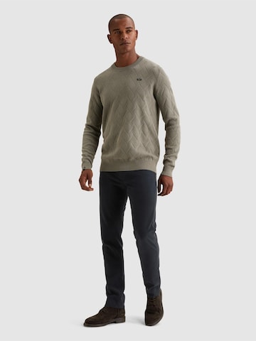 Pullover 'Pullover with crewneck and allover texture' di VANGUARD in verde