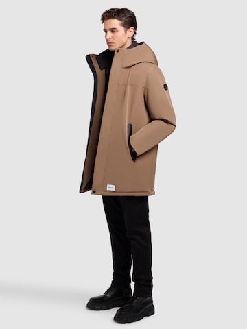 Parka invernale 'Kann' di khujo in marrone