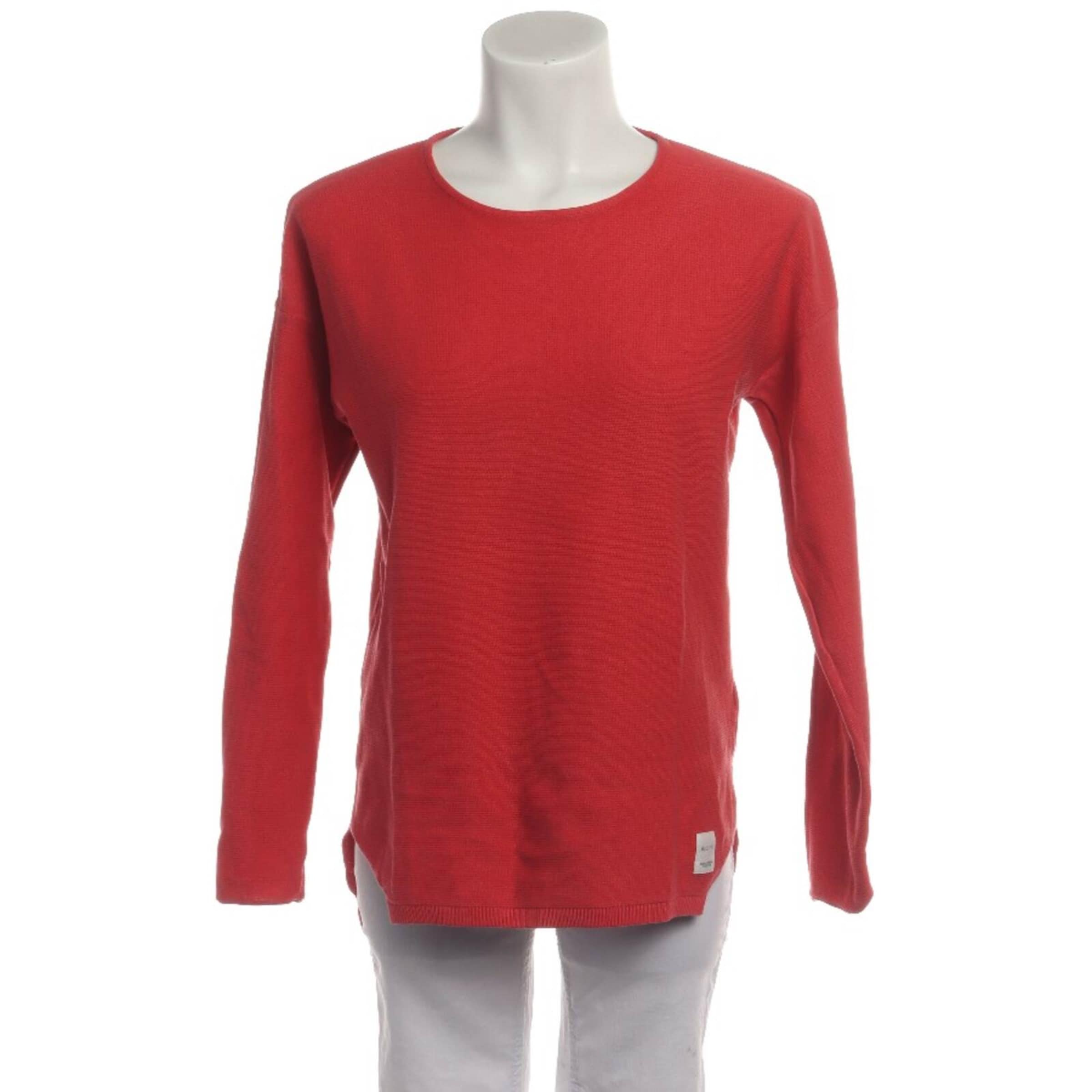 Marc O'Polo DENIM Sweatshirt / Sweatjacke in S in rot, Produktansicht