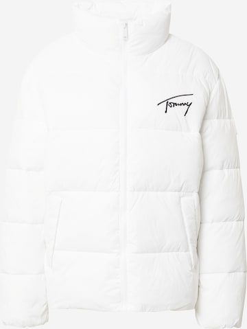Tommy Jeans Zimska jakna | bela barva: sprednja stran