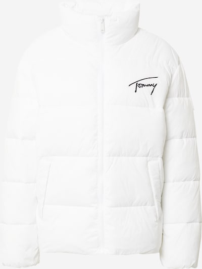 Tommy Jeans Veste d’hiver en noir / blanc, Vue avec produit