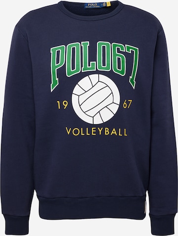 Polo Ralph Lauren Sweatshirt in Blauw: voorkant