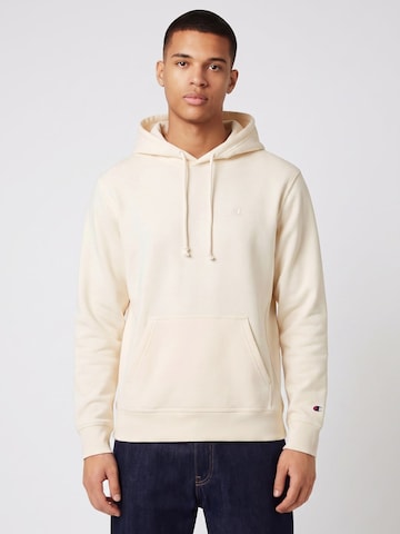 Felpa 'EGLPNT' di Champion in beige: frontale