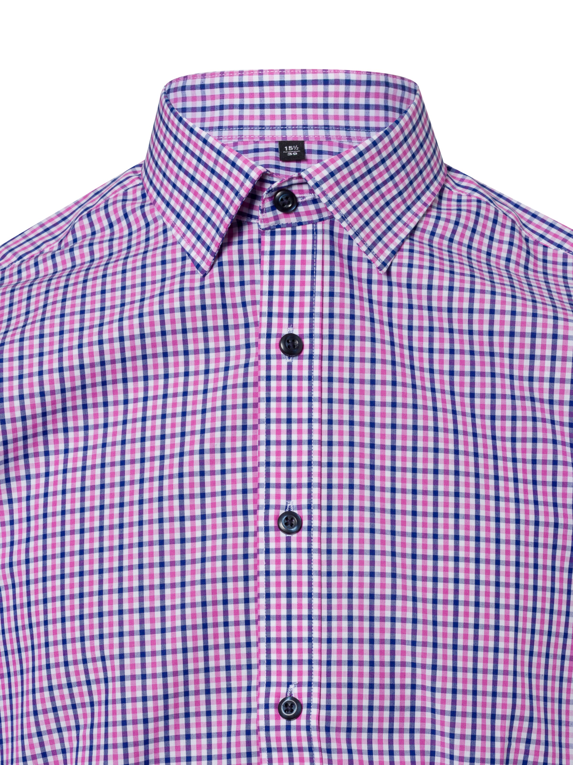 Finshley & Harding Regular fit Button Up Shirt in Pink