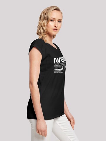 F4NT4STIC T-Shirt 'NASA Classic Space Shuttle' in Schwarz