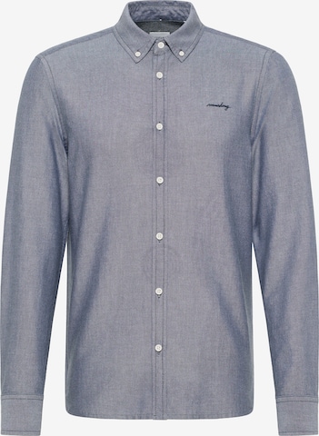 MUSTANG Regular fit Button Up Shirt in Blue: front