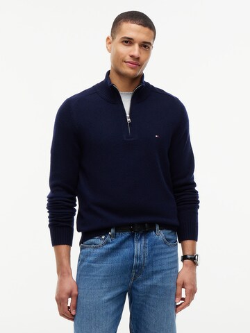 Pull-over TOMMY HILFIGER en bleu : devant