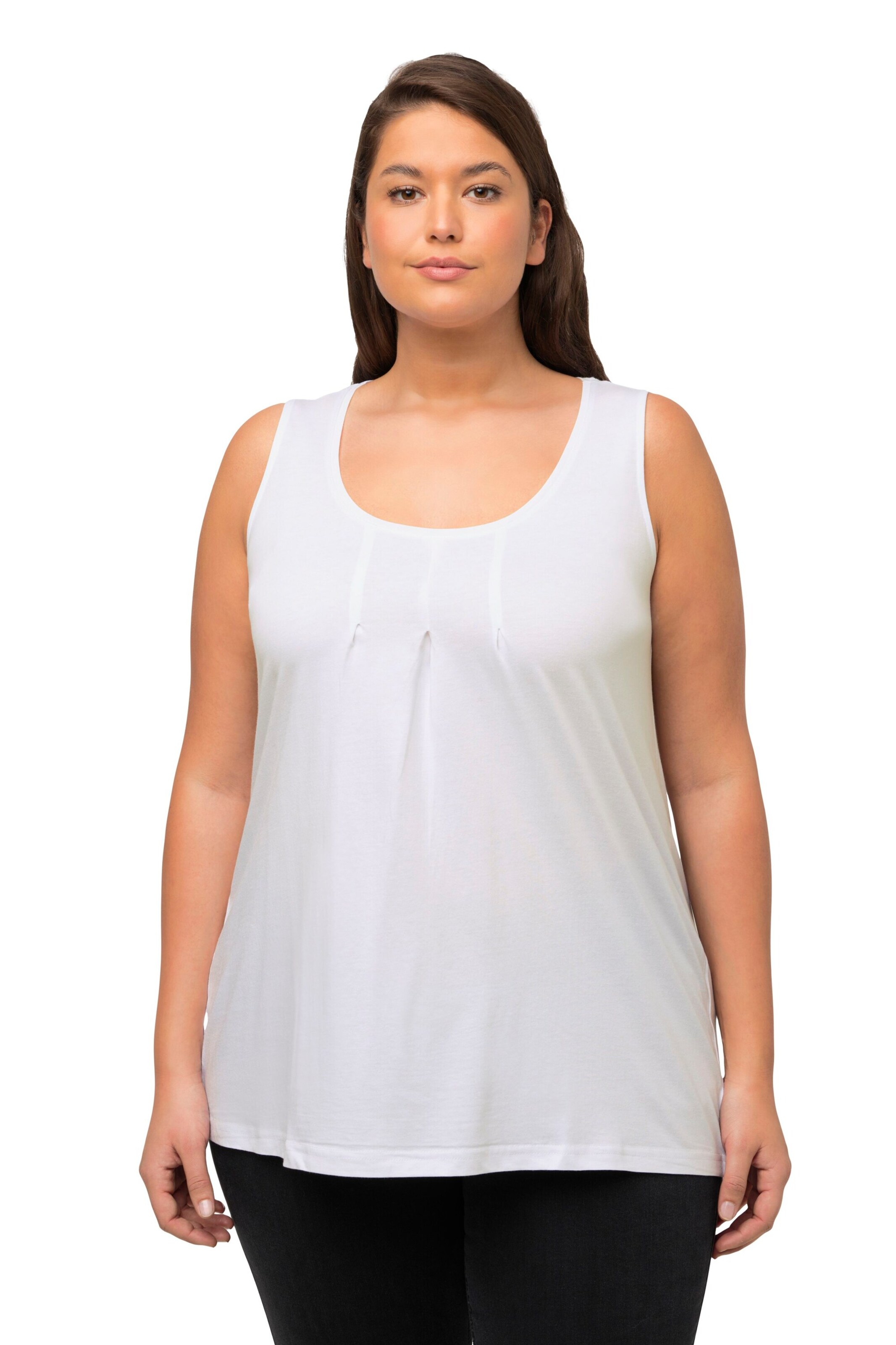 Ulla Popken Shirt in White: front