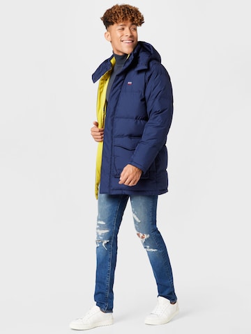 LEVI'S ® Winter Jacket 'Fillmore Mid Parka 2.0' in Blue