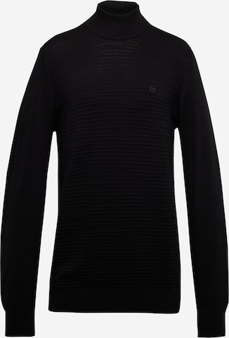 Gabbiano Sweater in Black: front