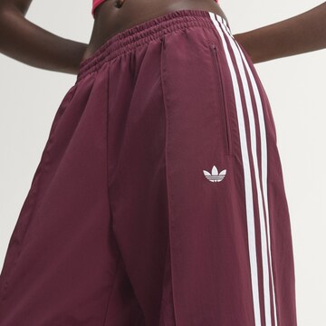 ADIDAS ORIGINALS Wide leg Παντελόνι 'Firebird' σε κόκκινο