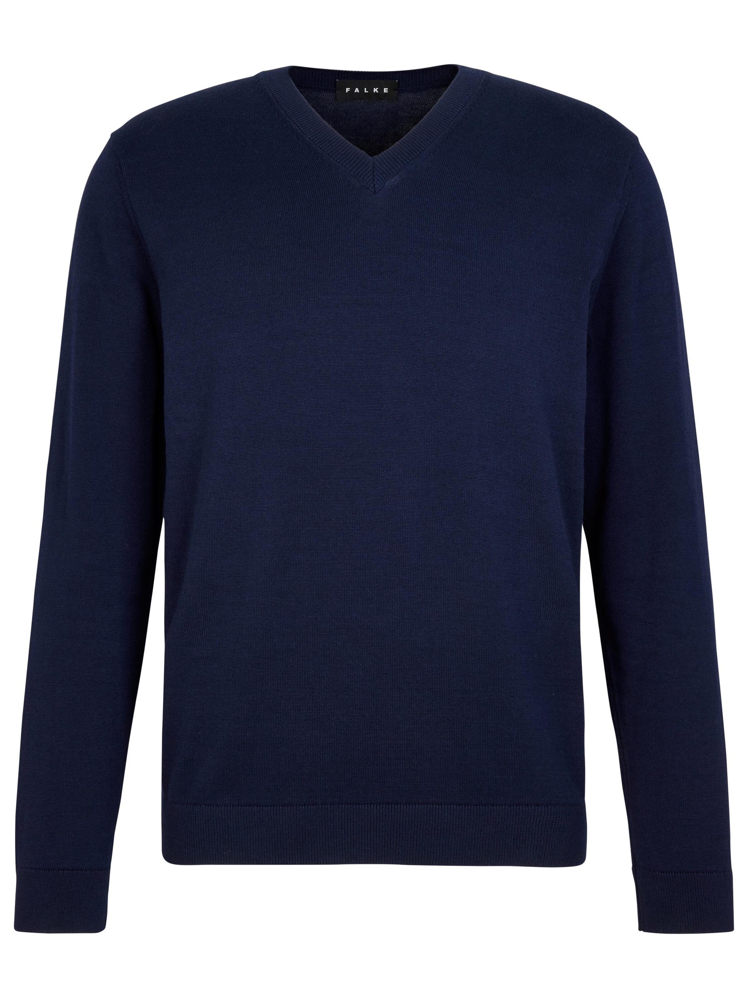 FALKE Pullover 'Pure Cotton'‌‌‌ in Blau