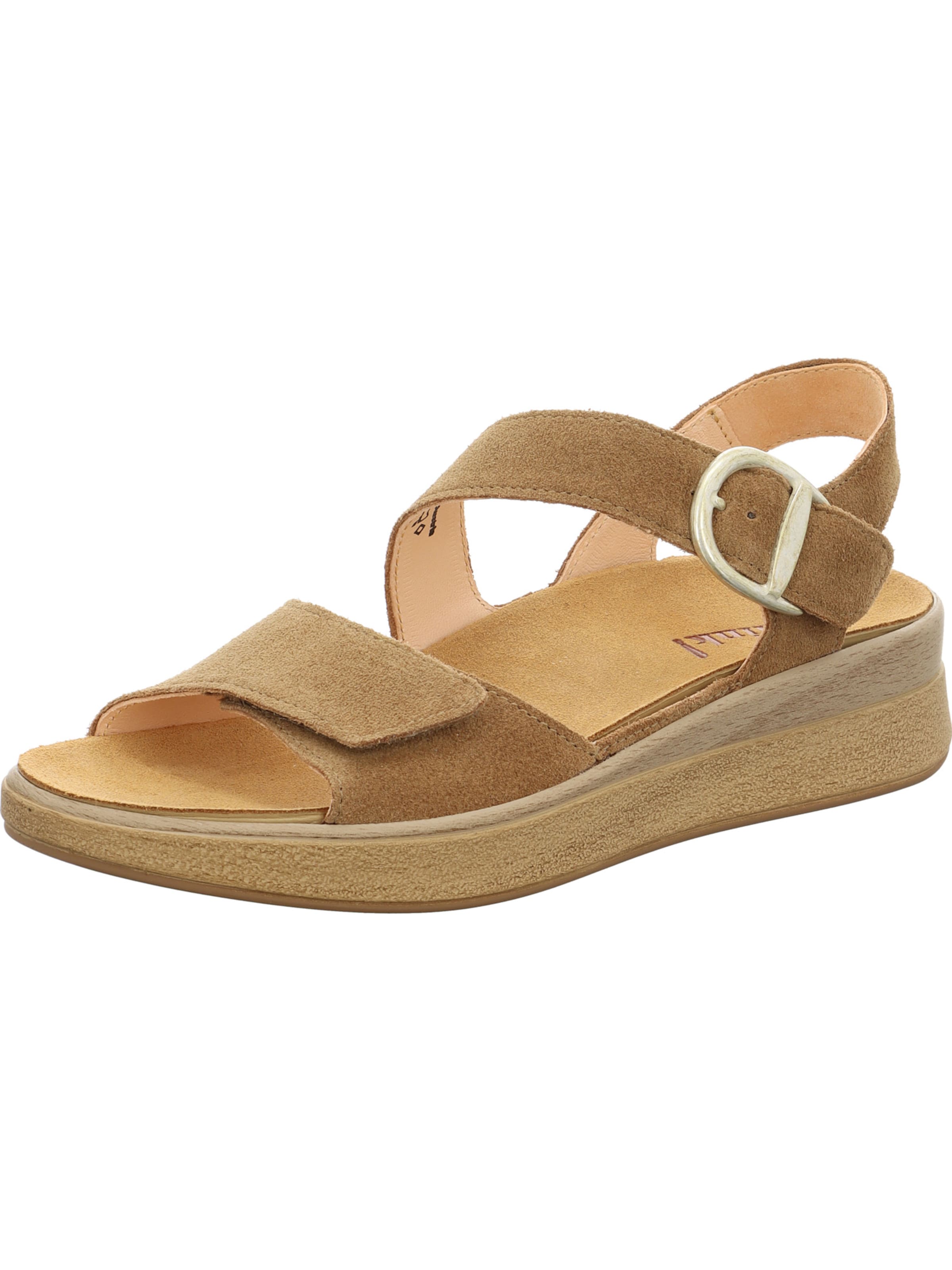 THINK! Sandale 'Meggie' in Braun: Vorderseite