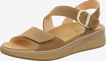 THINK! Sandale 'Meggie' in Braun: Vorderseite