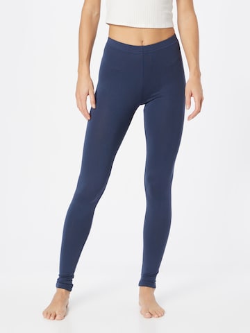 Noa Noa Slim fit Leggings in Blue: front