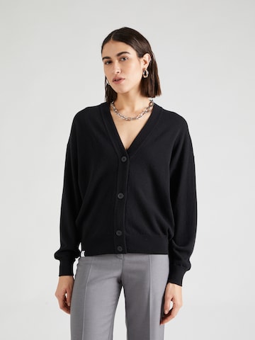 MAKIA Knit Cardigan 'Dana' in Black: front