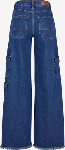 Urban Classics Wide leg Jeans i blå