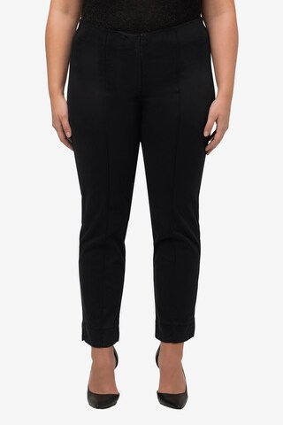 Regular Pantalon Ulla Popken en noir : devant