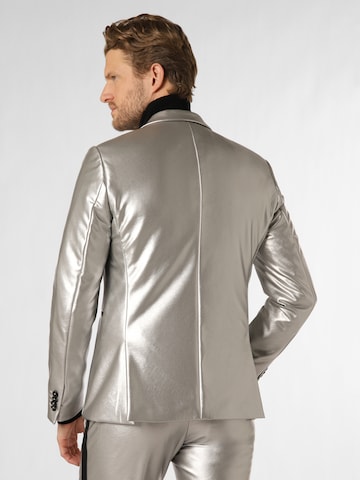 Finshley & Harding London Slim Fit Sakko ' Brixdon ' in Silber