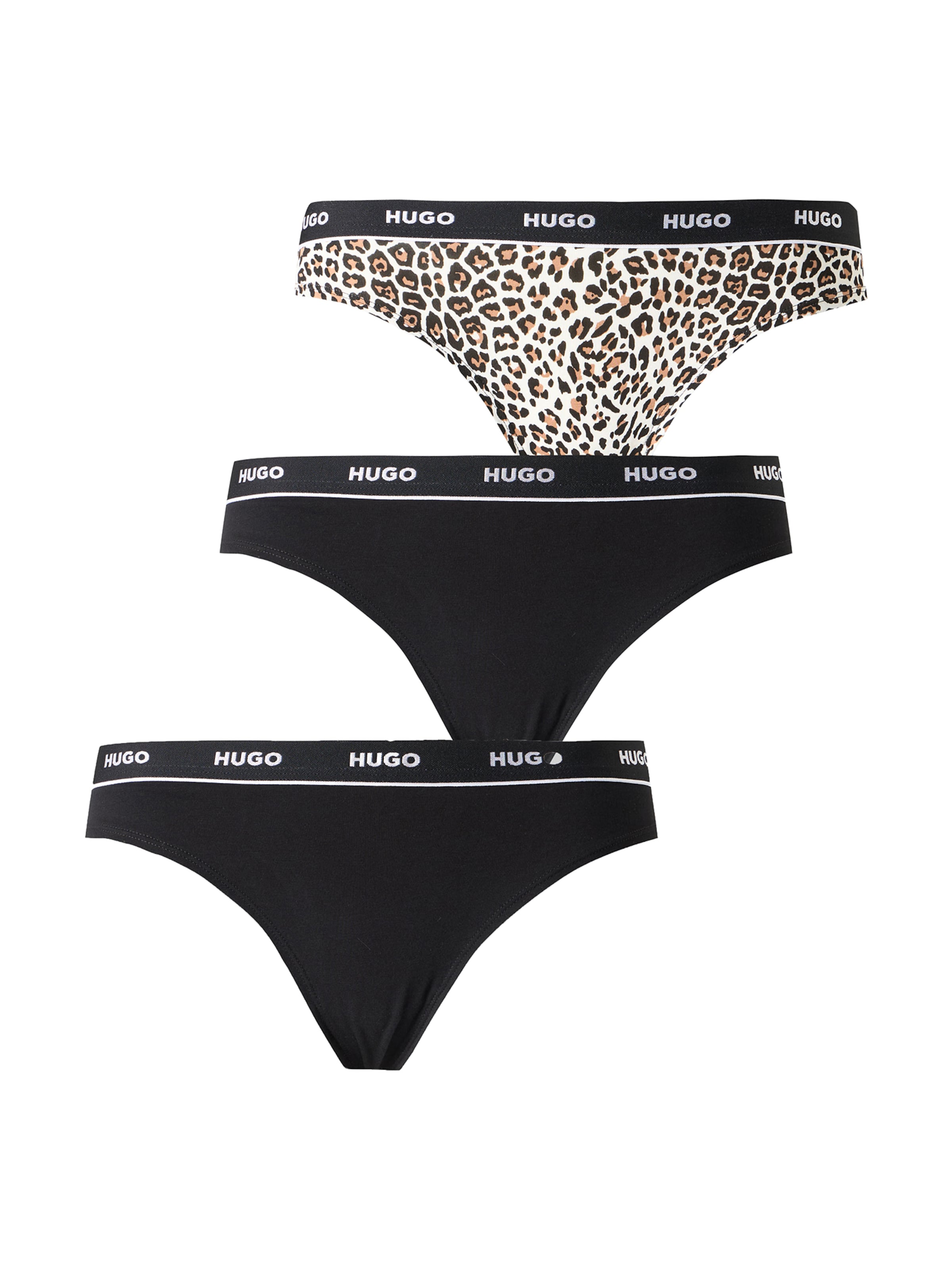 HUGO Stringit värissä beige: etupuoli